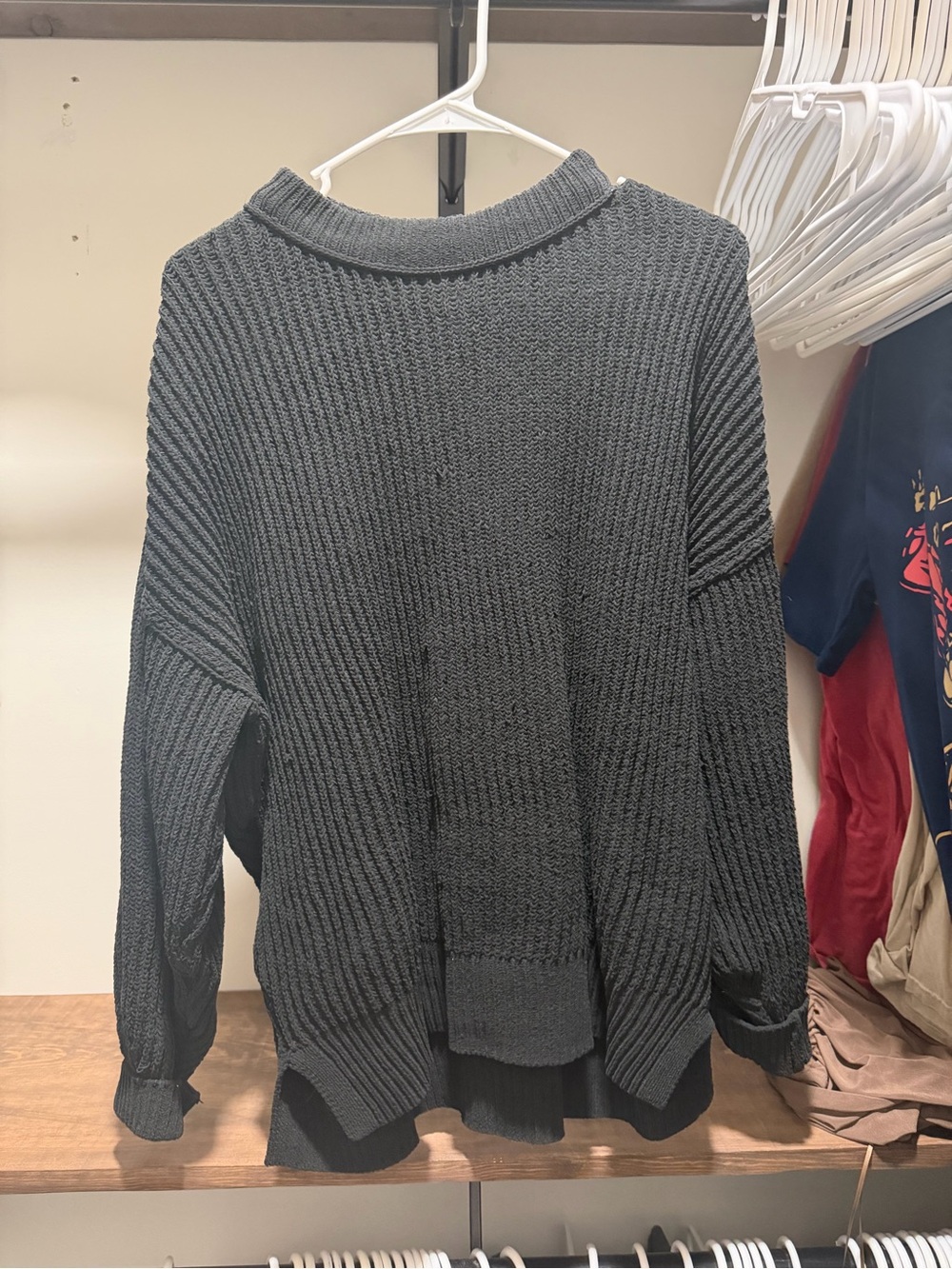 aerie chenille oversized sweater